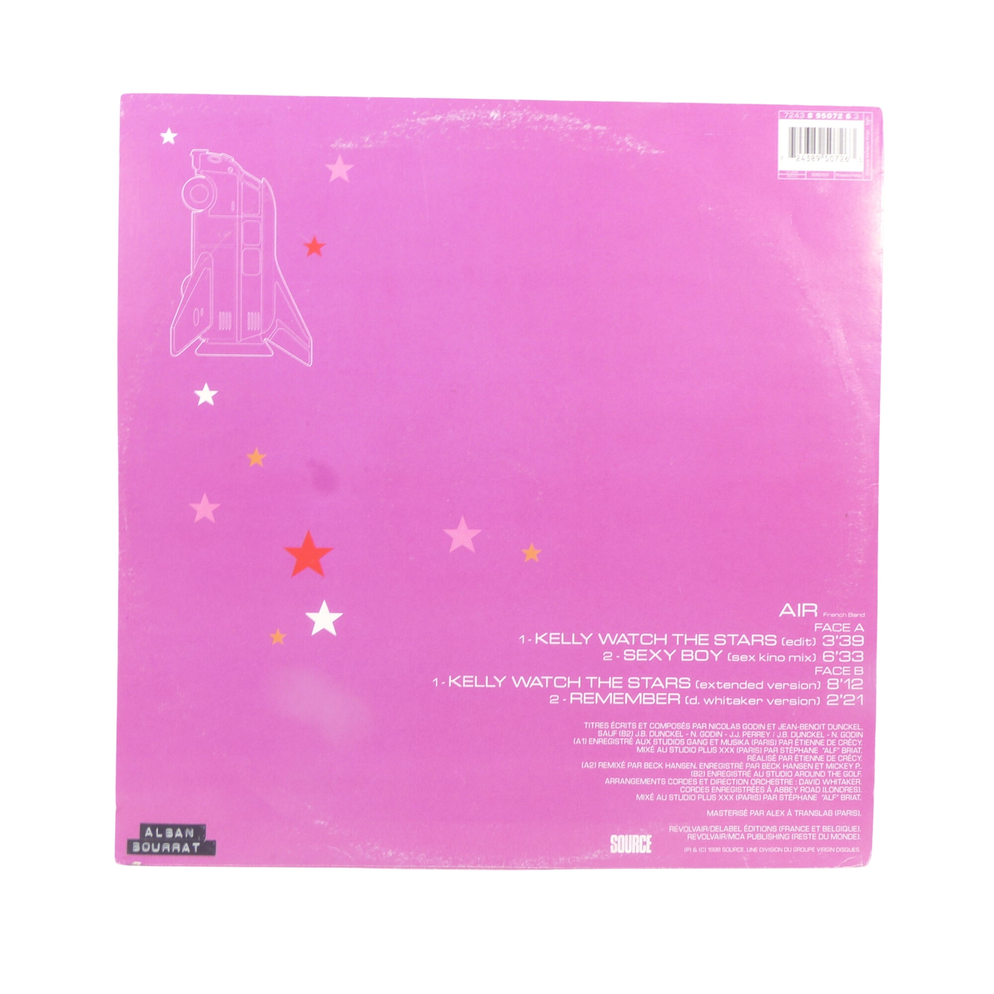 Acheter Vinyle 33T Air French Band / Kelly Watch The Stars - Parlophone 1988 Bon état - 14,00 € Vinyle 33T Air French Band / Kelly Watch The Stars - Parlophone 1988 Bon état - reconditionné disponible sur Label Emmaüs